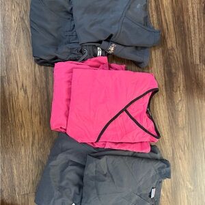Pink and Black Activewear Set